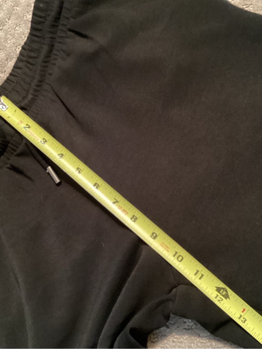 Scoop 🆕 Scuba Black Half-Zip Sweatshirt & Cargo Jogger Set, light fabric, XS - Picture 12 of 15